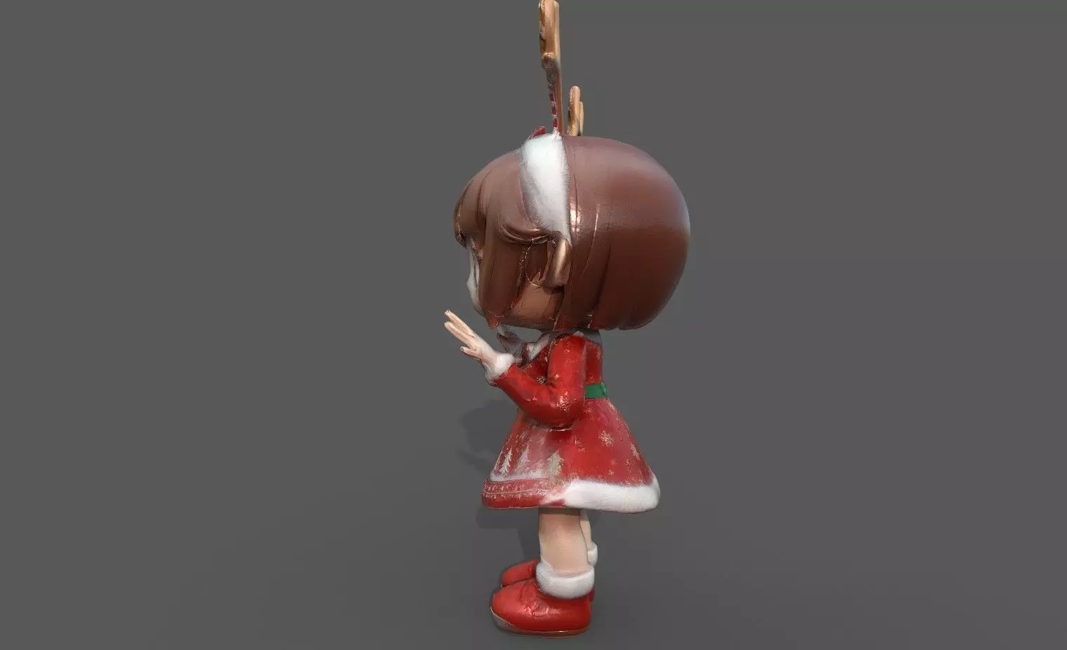 Chibi Adventure Heroes Pack 3 Low-poly 3D model_51