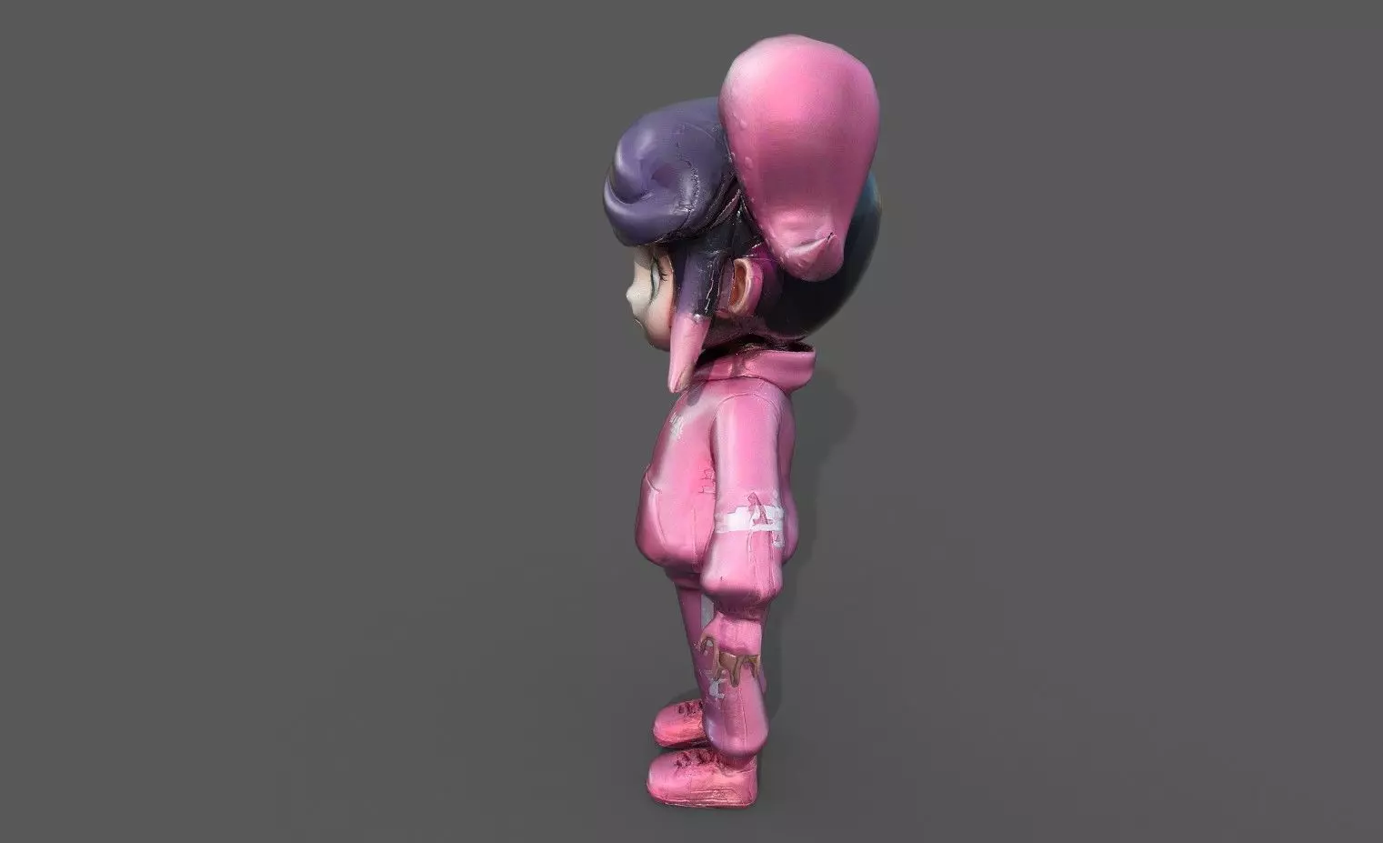 Chibi Adventure Heroes Pack 3 Low-poly 3D model_43