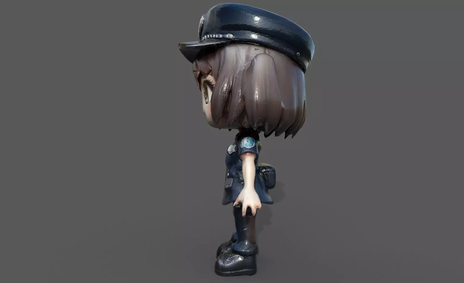 Chibi Adventure Heroes Pack 3 Low-poly 3D model_55