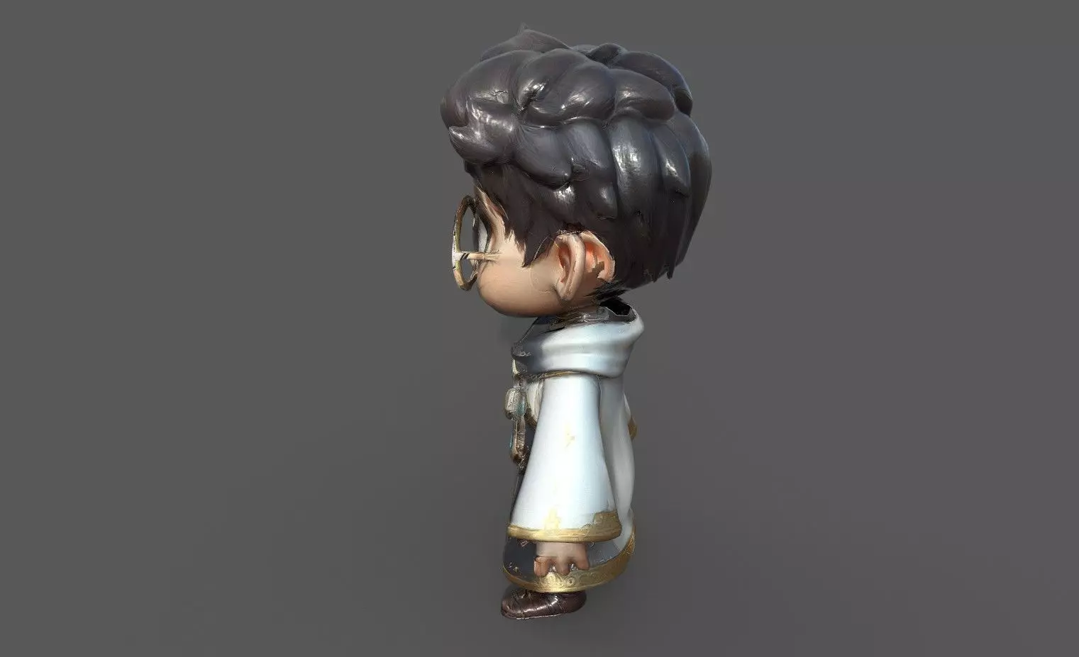 Chibi Adventure Heroes Pack 3 Low-poly 3D model_53