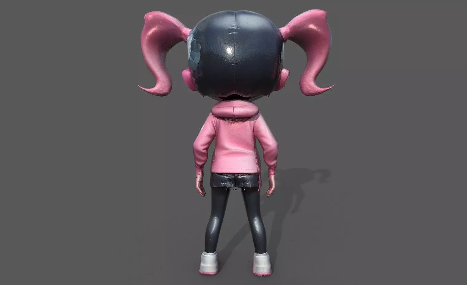 Chibi Adventure Heroes Pack 3 Low-poly 3D model_74