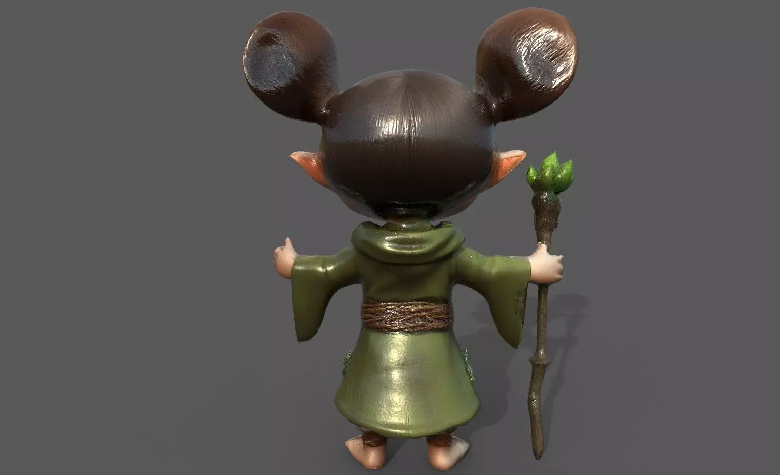 Chibi Adventure Heroes Pack 3 Low-poly 3D model_80