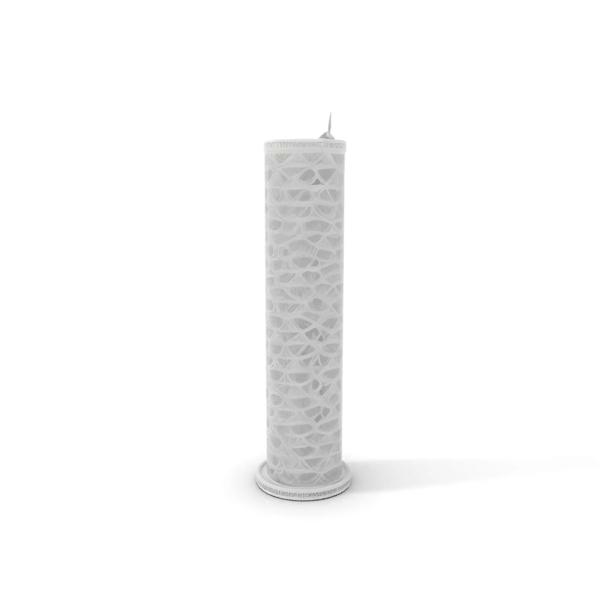 Intricate Silver Cylinder model pack Low-poly 3D model_0