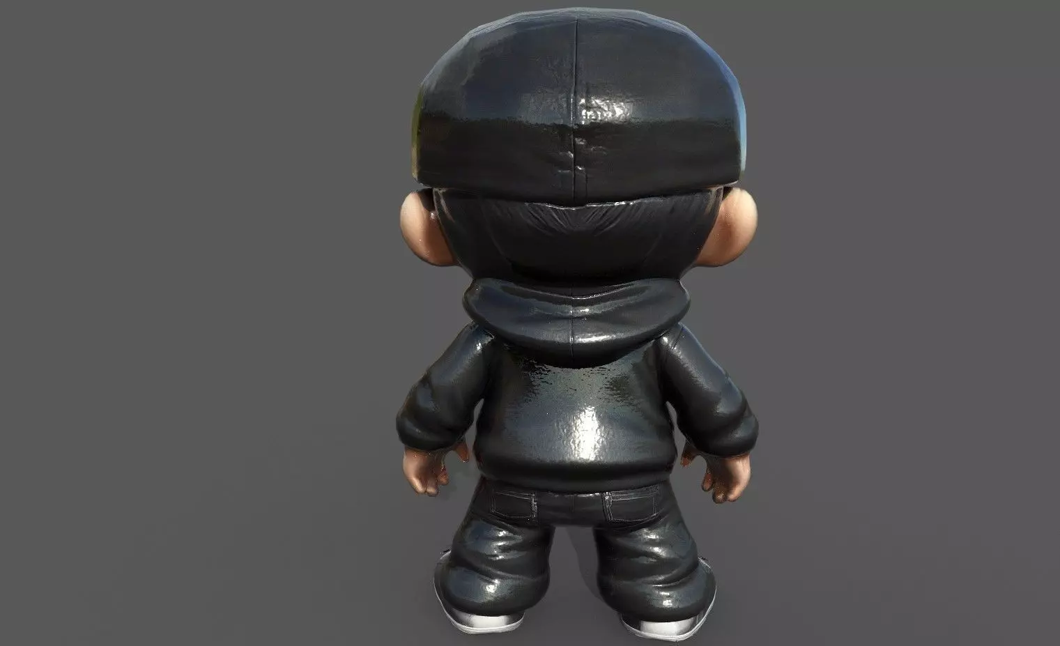 Chibi Adventure Heroes Pack 5 Low-poly 3D model_55