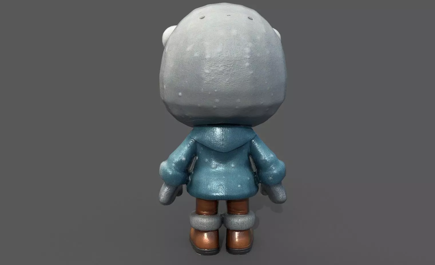 Chibi Adventure Heroes Pack 5 Low-poly 3D model_54