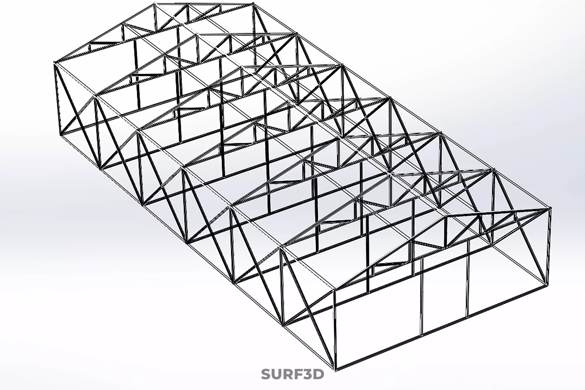 EMPTY ARCHITECTURAL GREENHOUSE HOTHOUSE GLASSHOUSE FARMS GARDEN 3D model_28