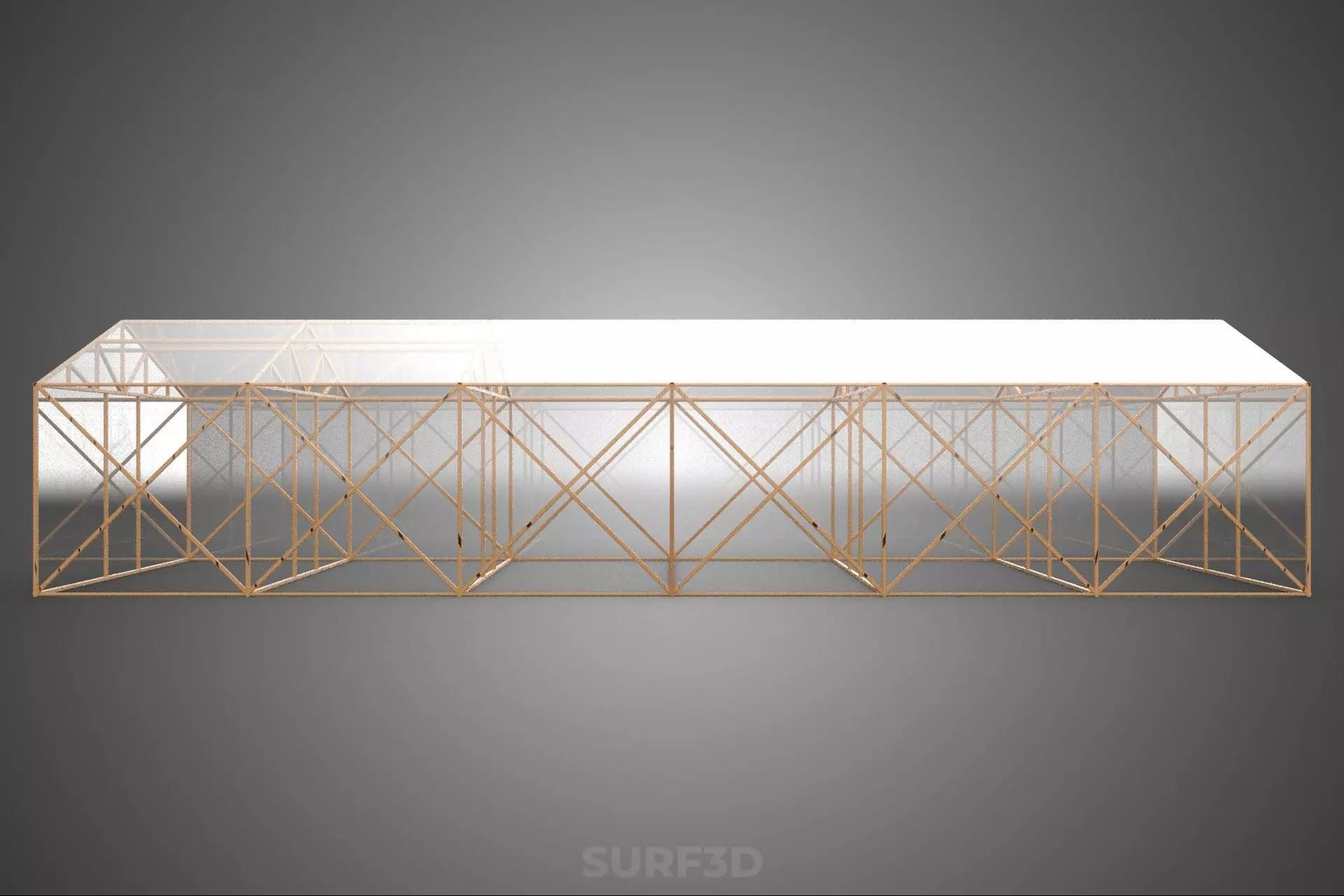 EMPTY ARCHITECTURAL GREENHOUSE HOTHOUSE GLASSHOUSE FARMS GARDEN 3D model_19