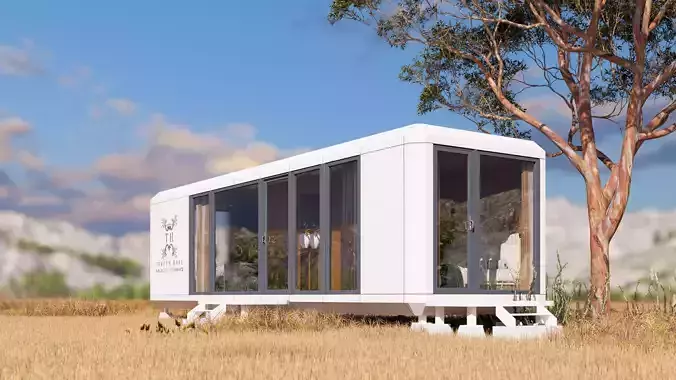 Capsule House Commercial Space Airship Pod