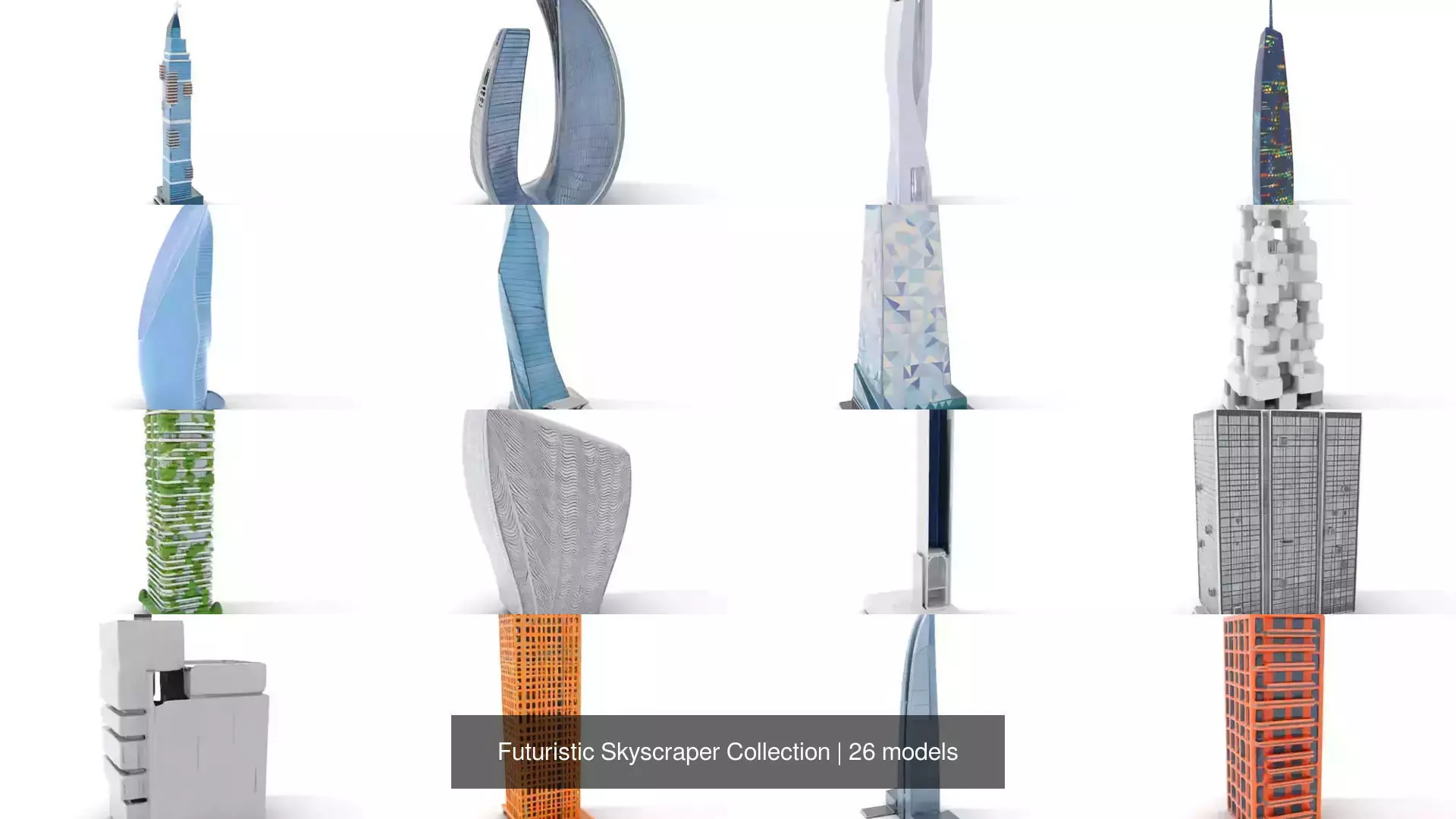 Futuristic Skyscraper Collection _0