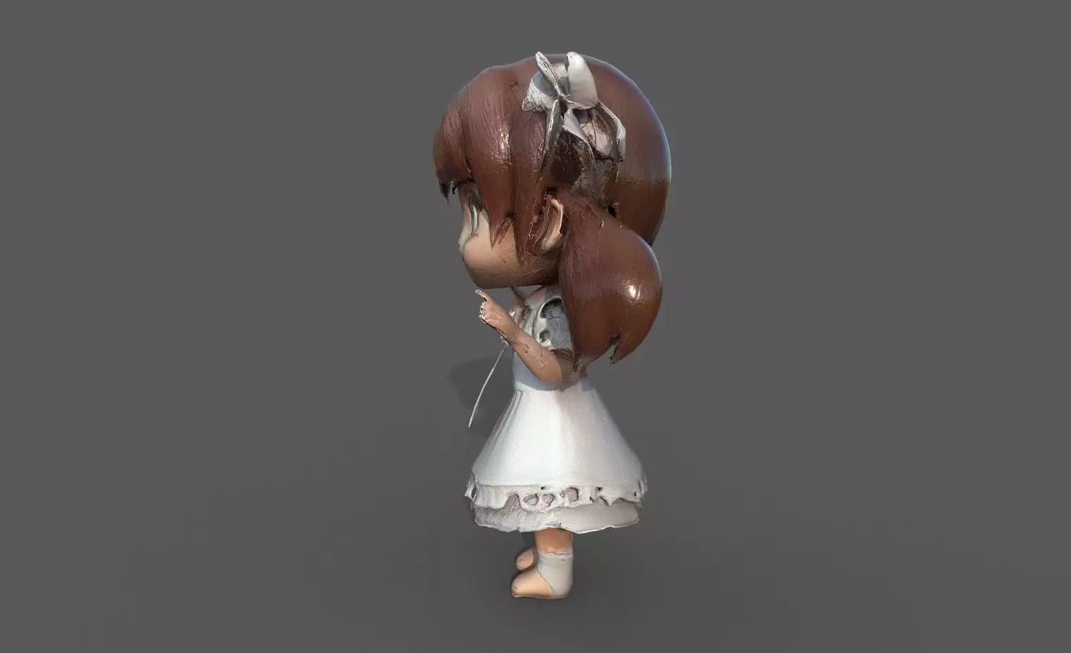 Chibi Adventure Heroes Pack 6 Low-poly 3D model_53