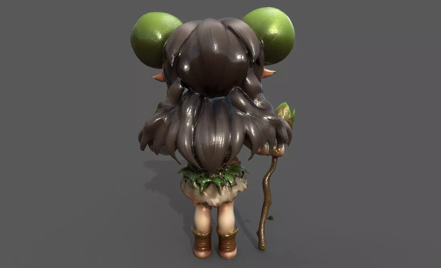 Chibi Adventure Heroes Pack 6 Low-poly 3D model_56