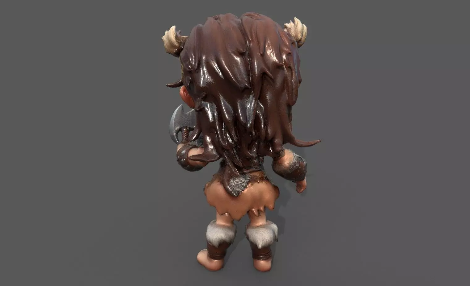 Chibi Adventure Heroes Pack 6 Low-poly 3D model_61