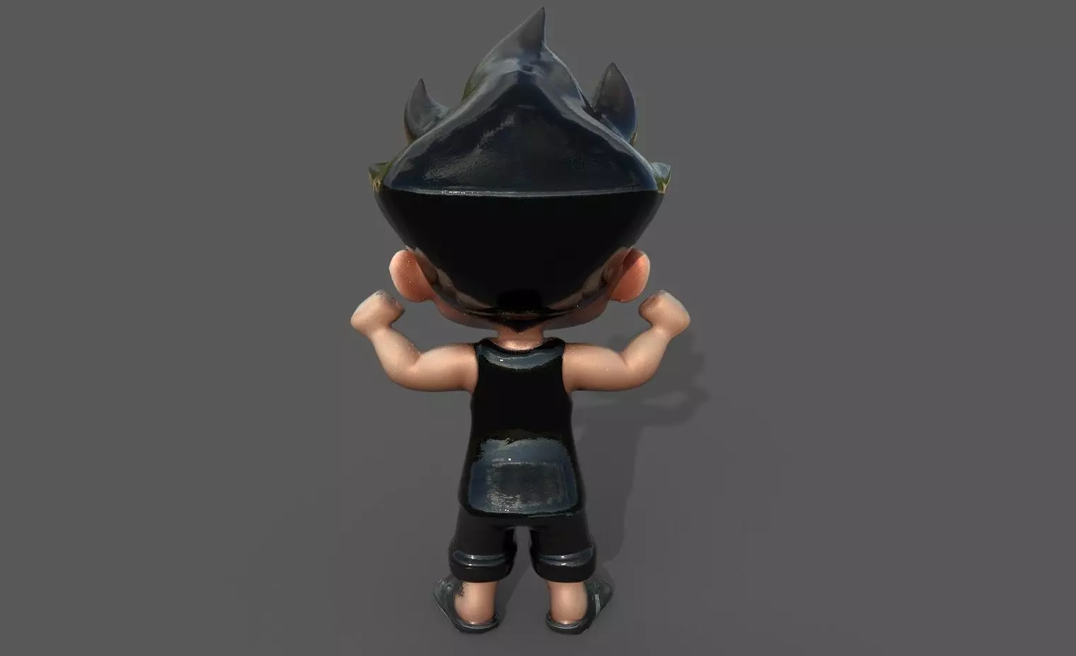 Chibi Adventure Heroes Pack 6 Low-poly 3D model_62