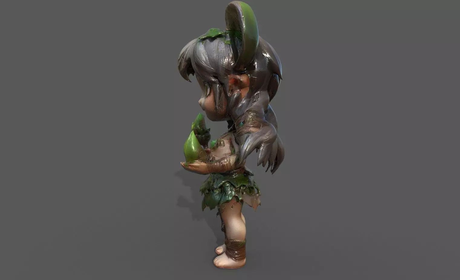 Chibi Adventure Heroes Pack 6 Low-poly 3D model_39