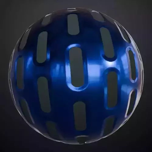 Dark Geometric Star Pattern Metal Plate PBR Seamless