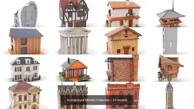 Architectural Models Collection  Architectural Models Collection