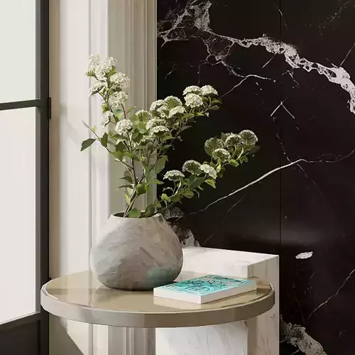 Vase flower arrangement