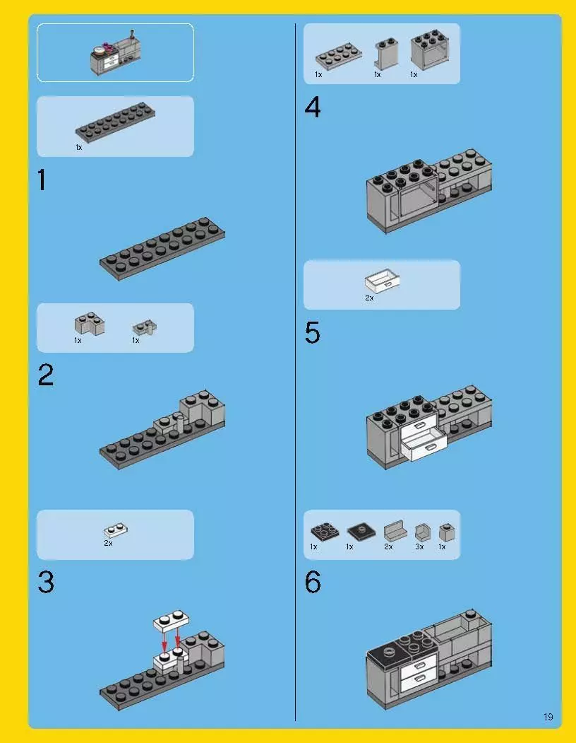 TwindBricks3D - 10243 Parisian-Restaurant 3D print model_42