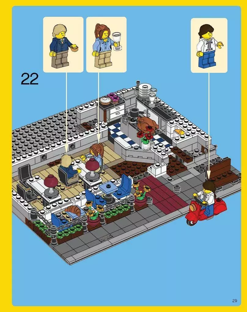 TwindBricks3D - 10243 Parisian-Restaurant 3D print model_31