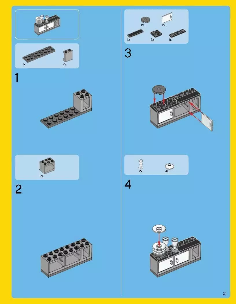 TwindBricks3D - 10243 Parisian-Restaurant 3D print model_14