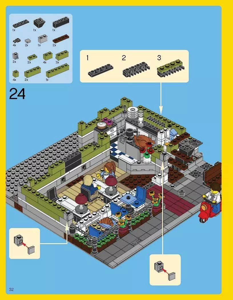 TwindBricks3D - 10243 Parisian-Restaurant 3D print model_33