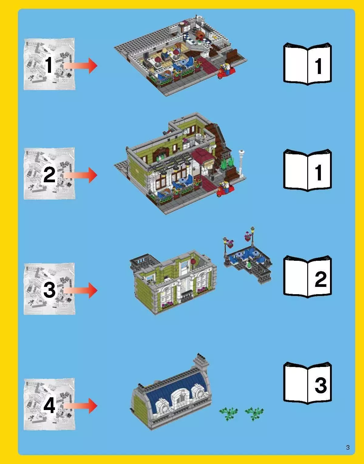 TwindBricks3D - 10243 Parisian-Restaurant 3D print model_2