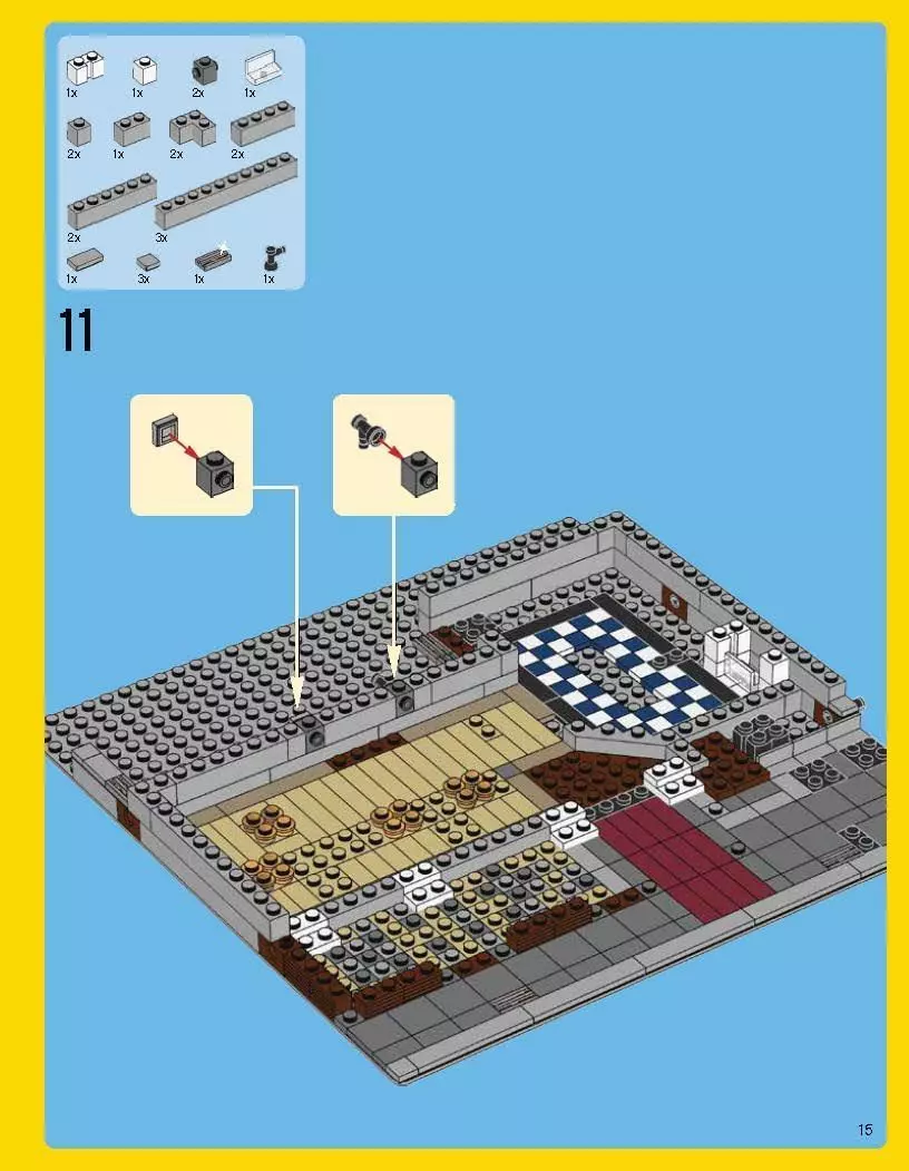 TwindBricks3D - 10243 Parisian-Restaurant 3D print model_17