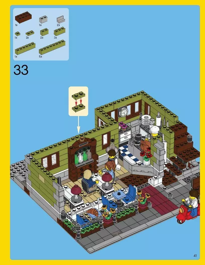 TwindBricks3D - 10243 Parisian-Restaurant 3D print model_29