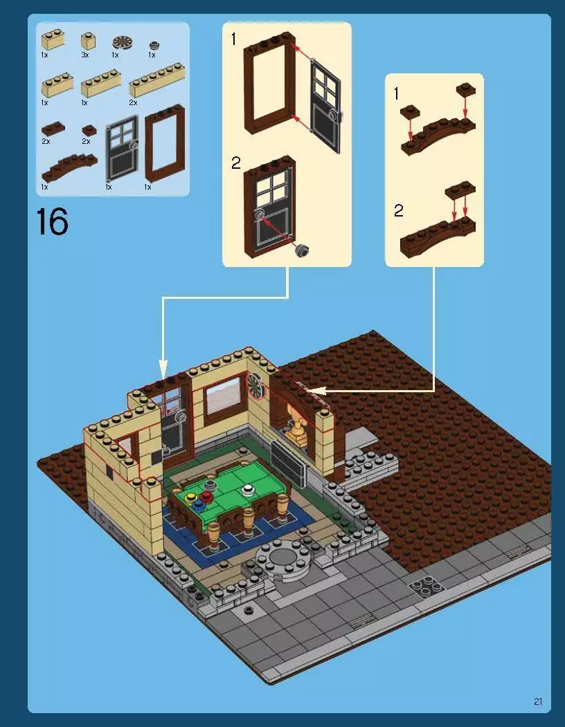 TwindBricks3D - 10246 Detective Office 3D print model_17