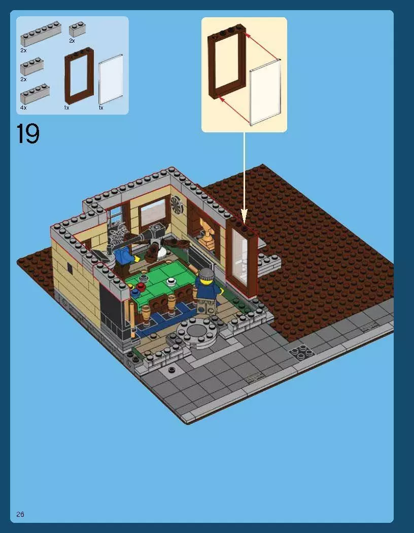 TwindBricks3D - 10246 Detective Office 3D print model_30