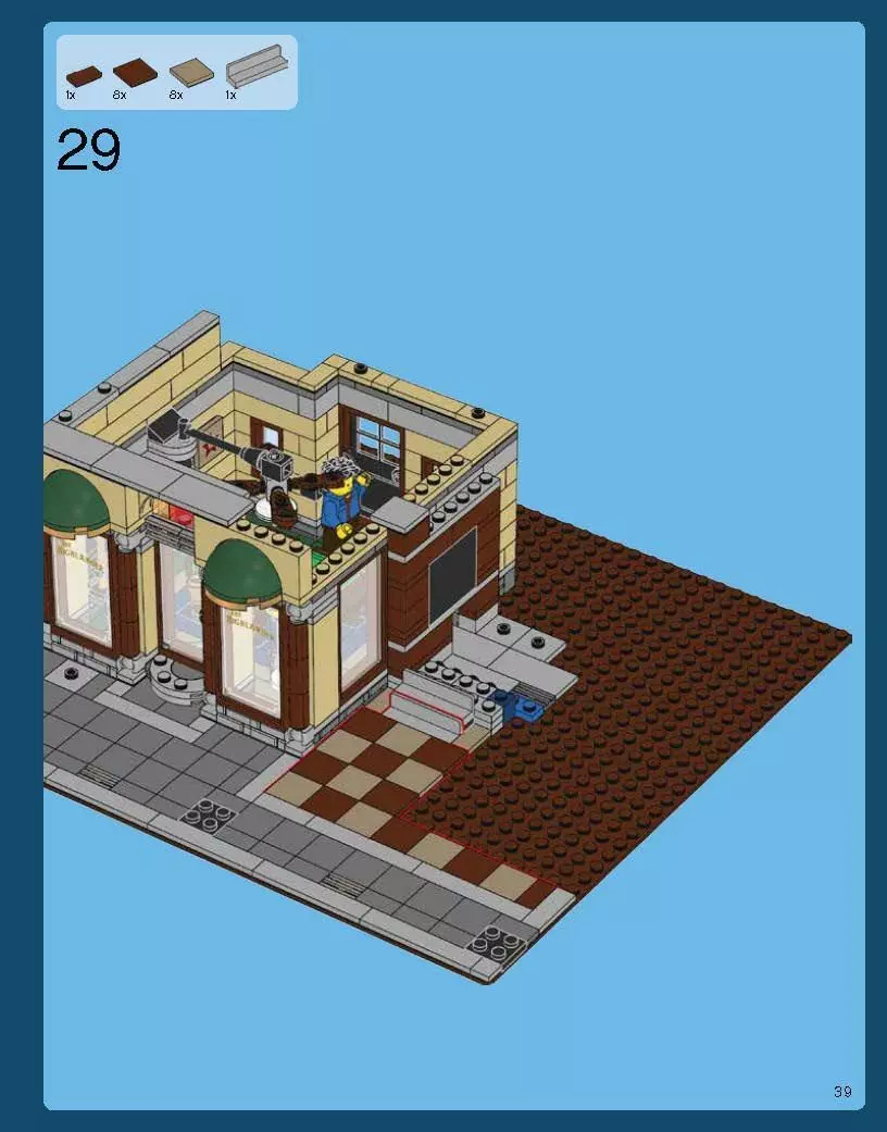TwindBricks3D - 10246 Detective Office 3D print model_36