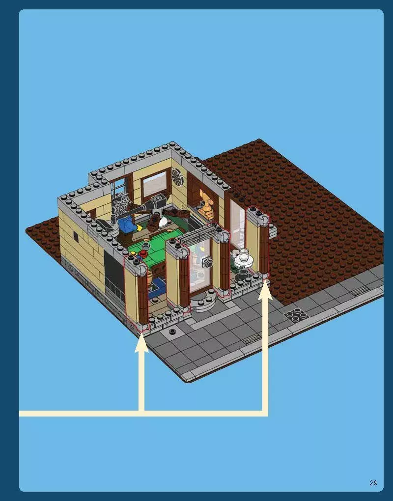 TwindBricks3D - 10246 Detective Office 3D print model_34