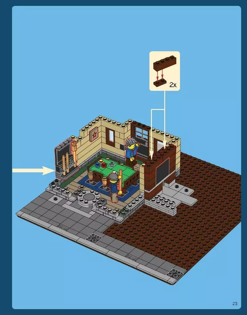 TwindBricks3D - 10246 Detective Office 3D print model_28