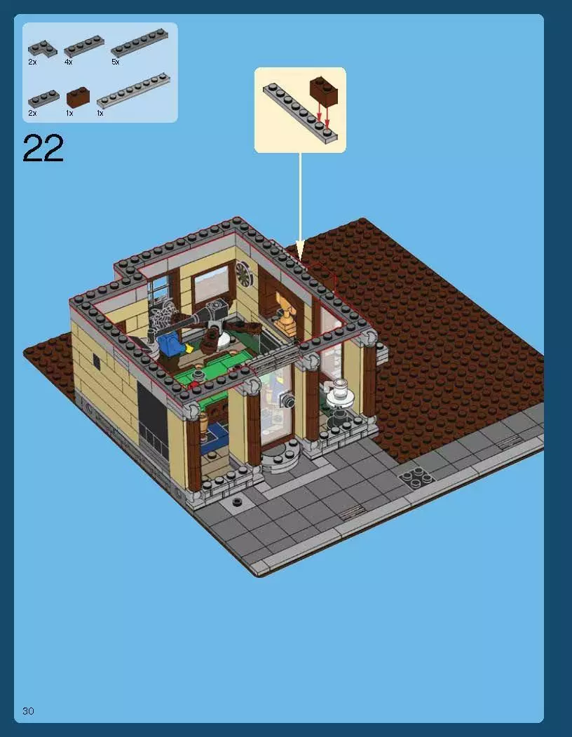 TwindBricks3D - 10246 Detective Office 3D print model_23