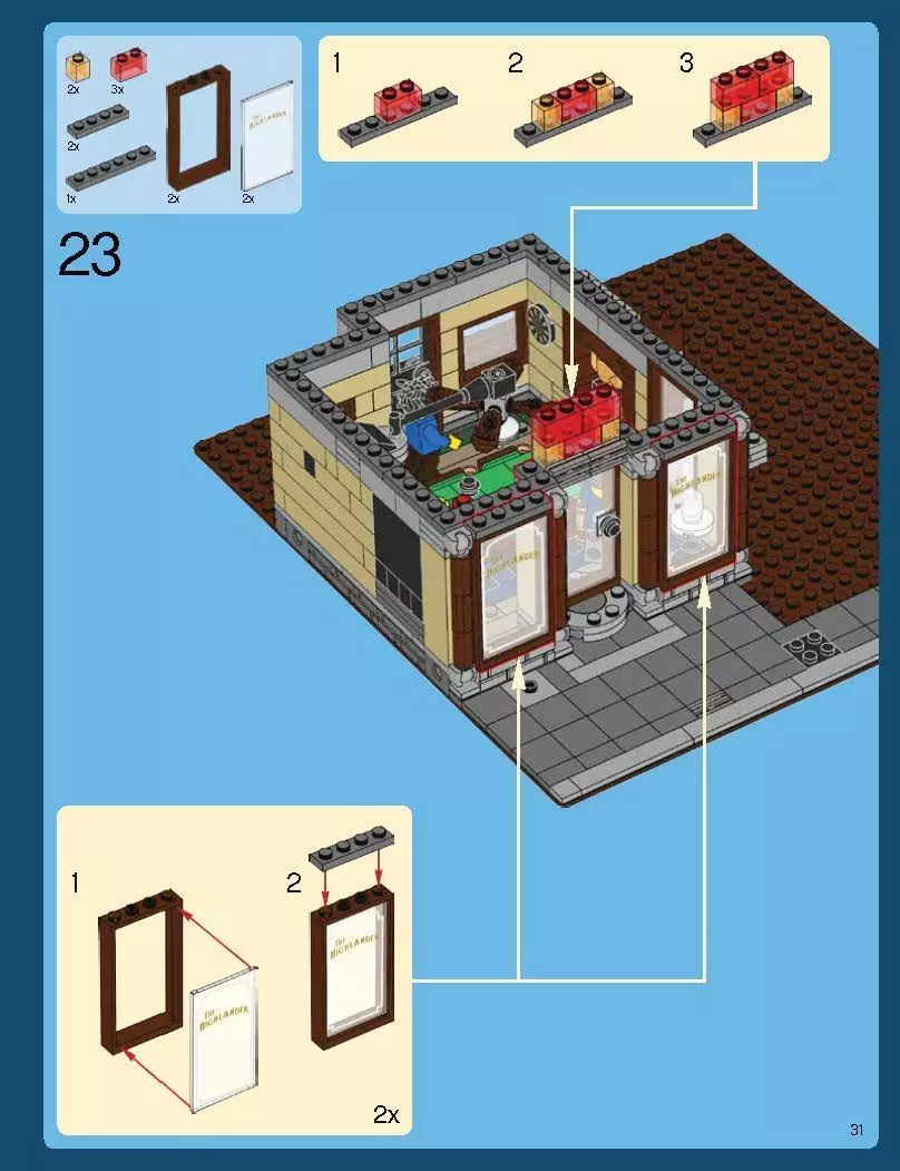 TwindBricks3D - 10246 Detective Office 3D print model_25