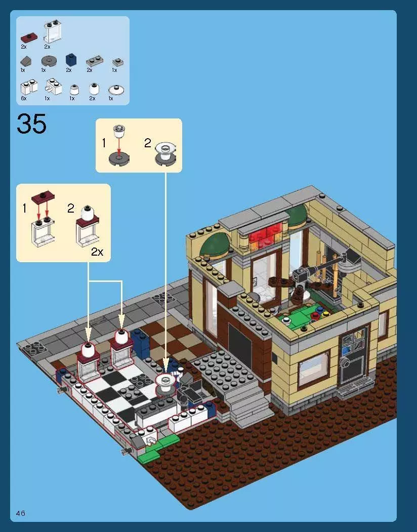 TwindBricks3D - 10246 Detective Office 3D print model_40