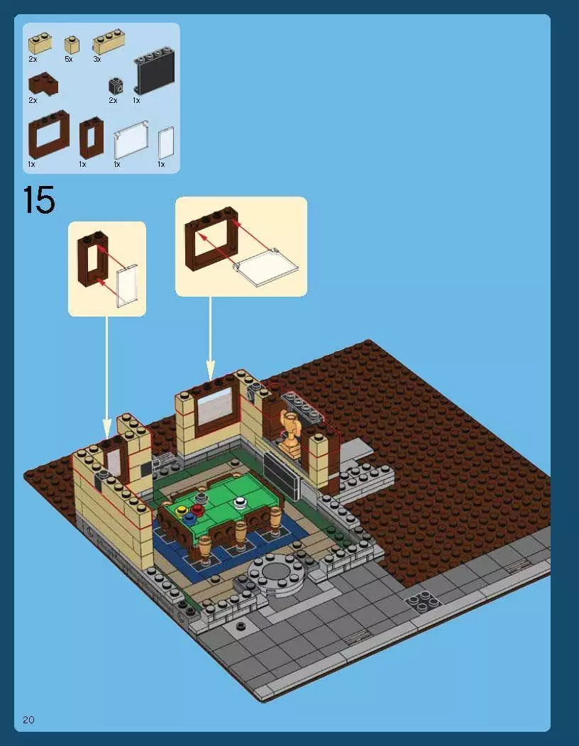 TwindBricks3D - 10246 Detective Office 3D print model_19