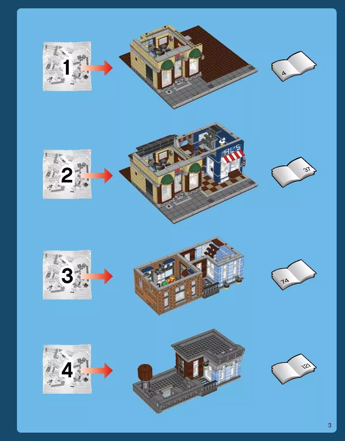 TwindBricks3D - 10246 Detective Office 3D print model_4