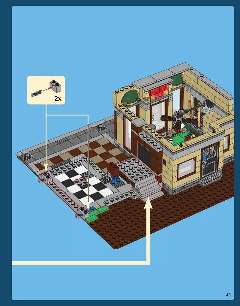 TwindBricks3D - 10246 Detective Office 3D print model_42