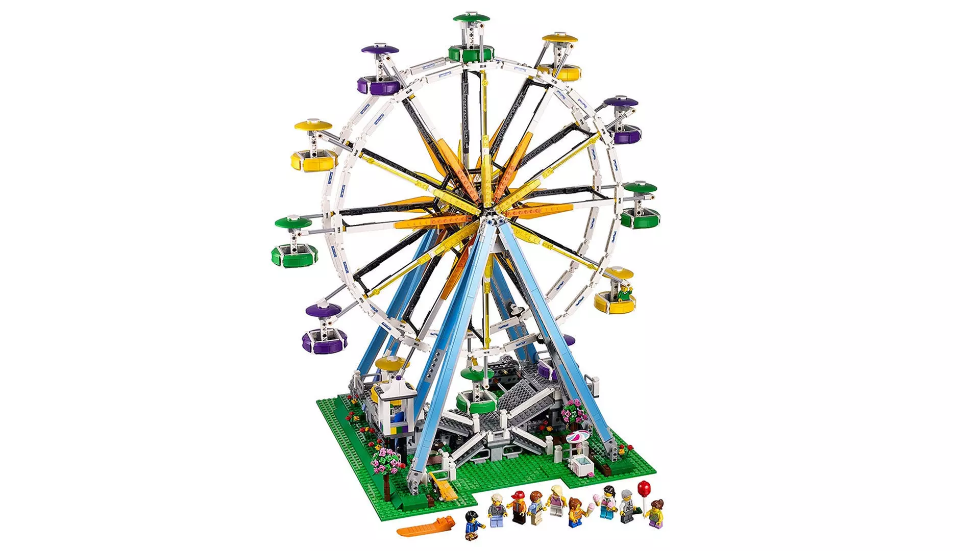 TwindBricks3D - 10247 Ferris Wheel 3D print model_0