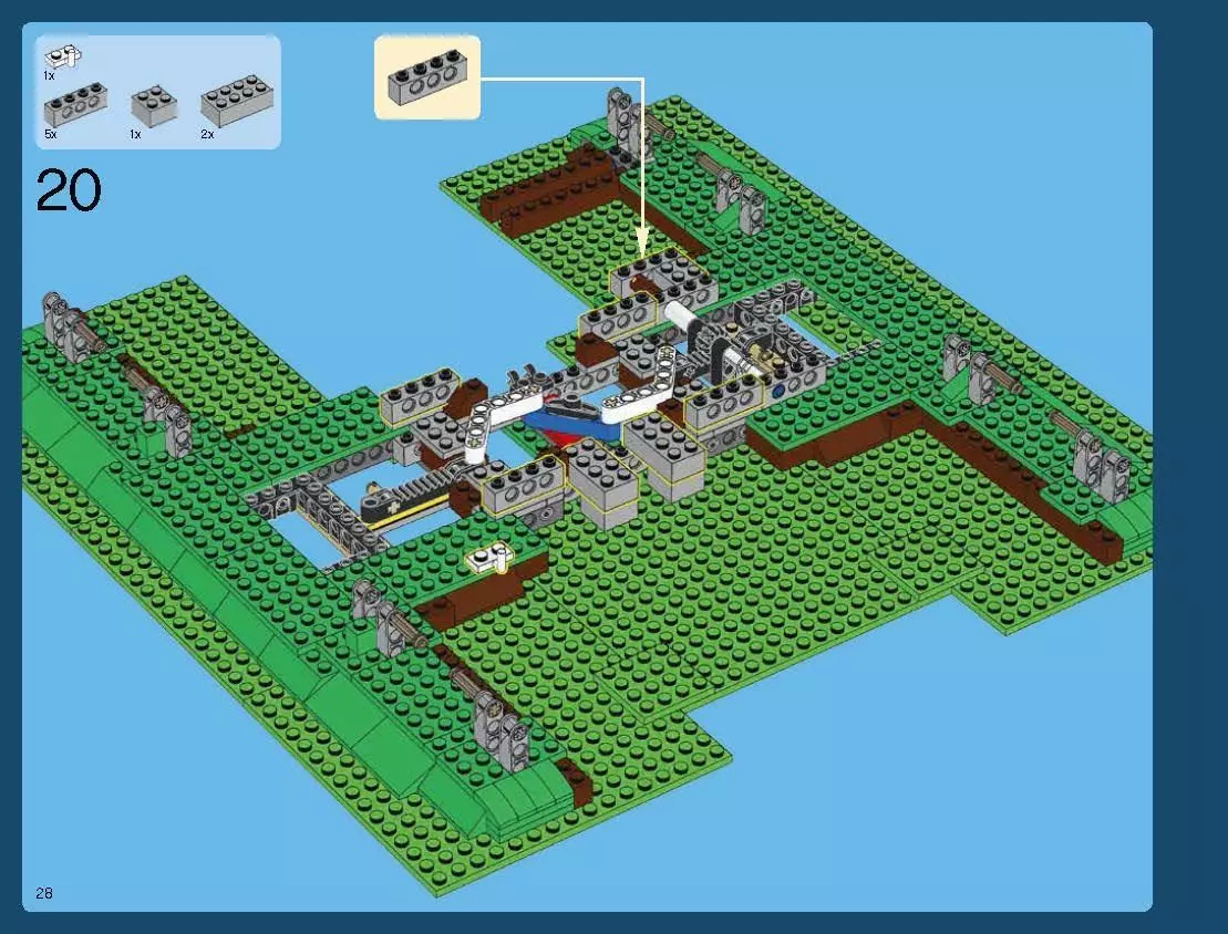 TwindBricks3D - 10247 Ferris Wheel 3D print model_31