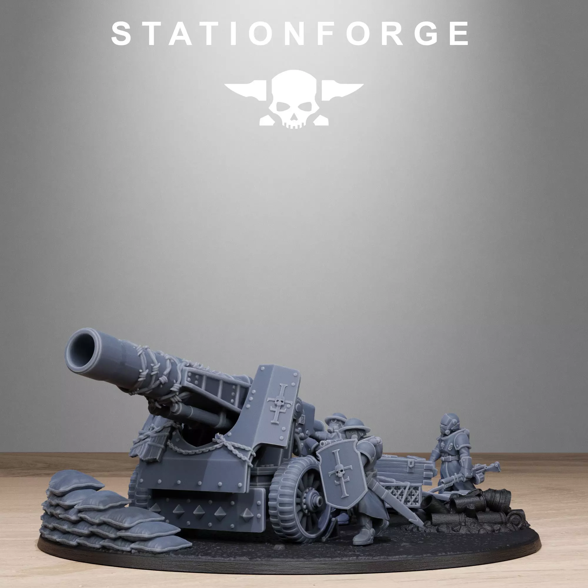 RoyalGuard Artillery 3D print model_4