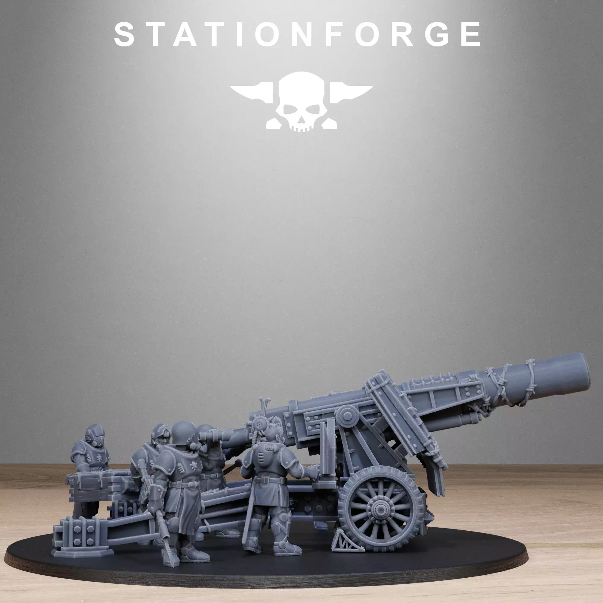 RoyalGuard Artillery 3D print model_1