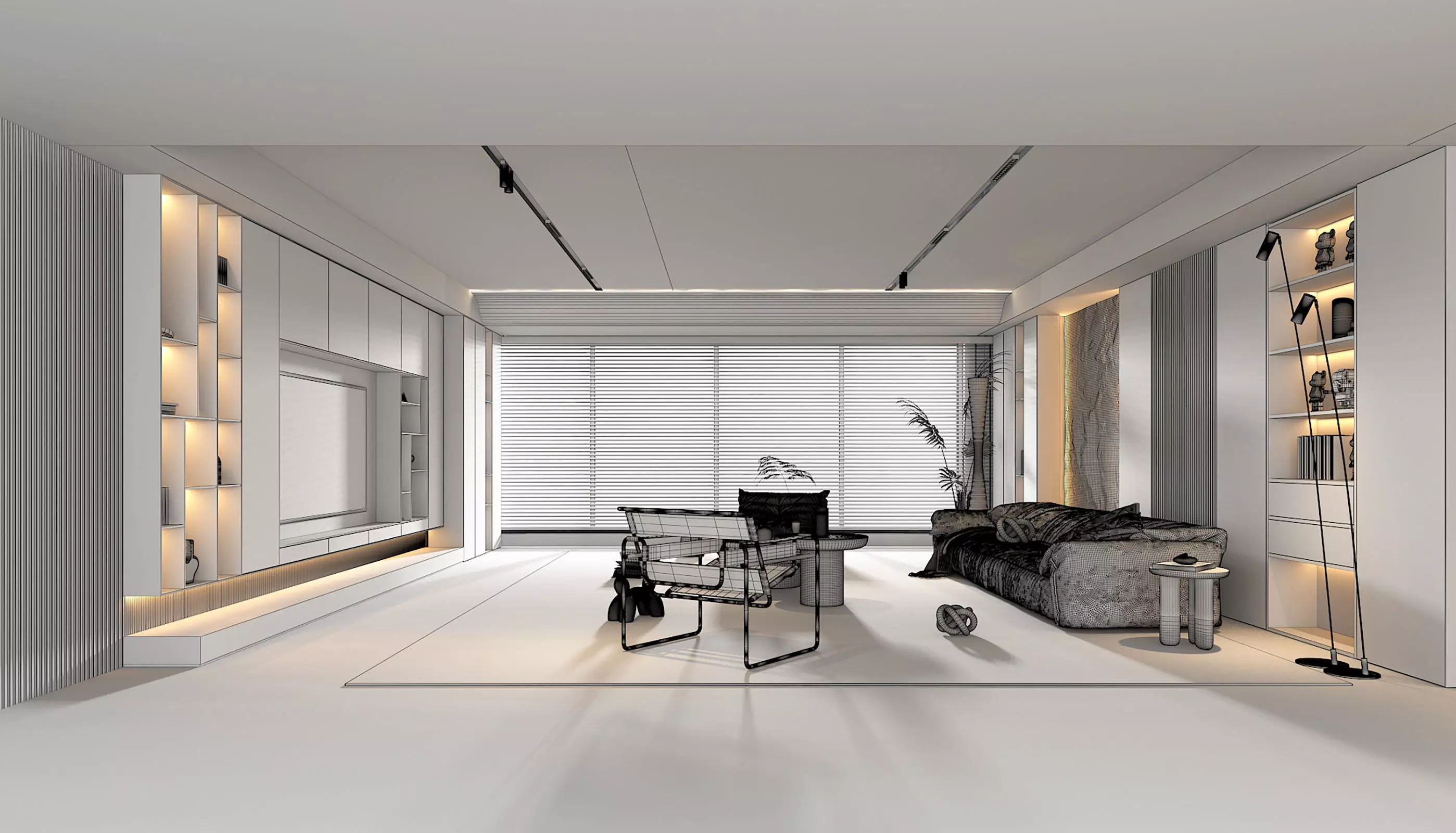 Living Room Scene 3 3D model_10