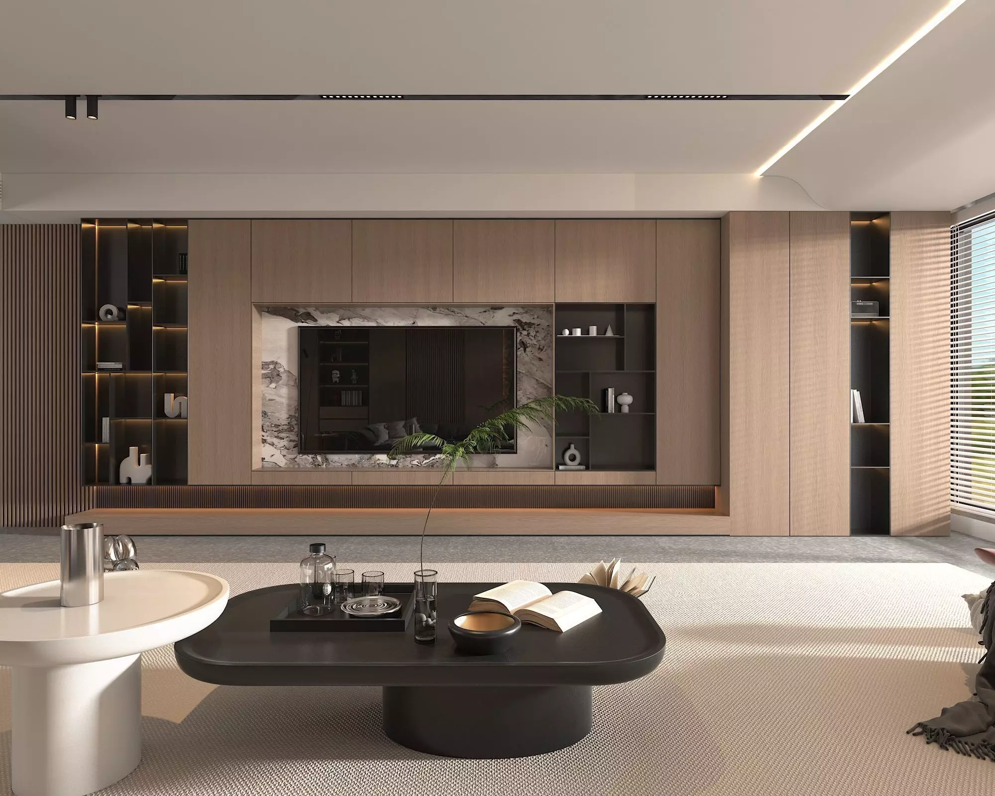 Living Room Scene 3 3D model_1