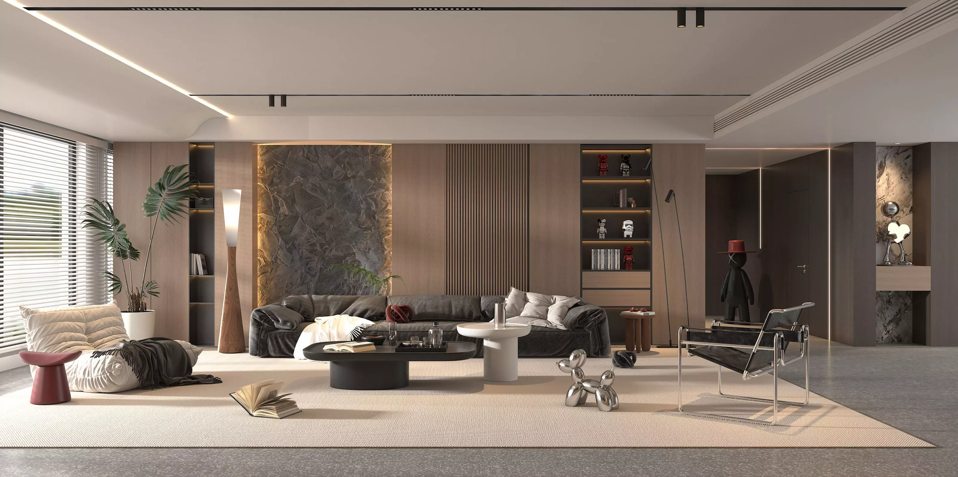 Living Room Scene 3 3D model_0
