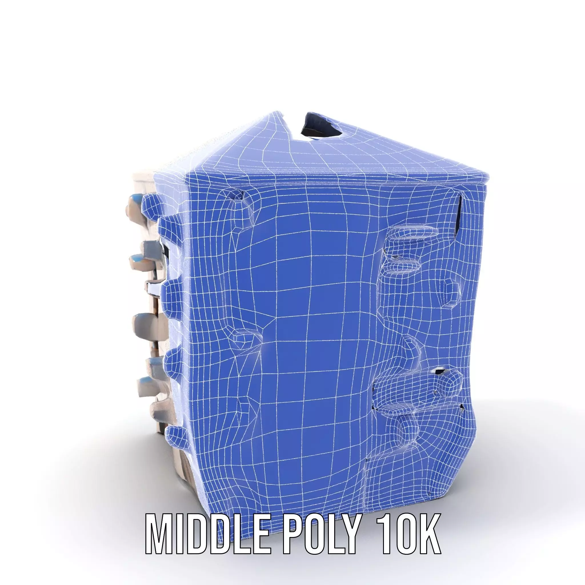 Modern Architectural Structure model pack Low-poly 3D model_19