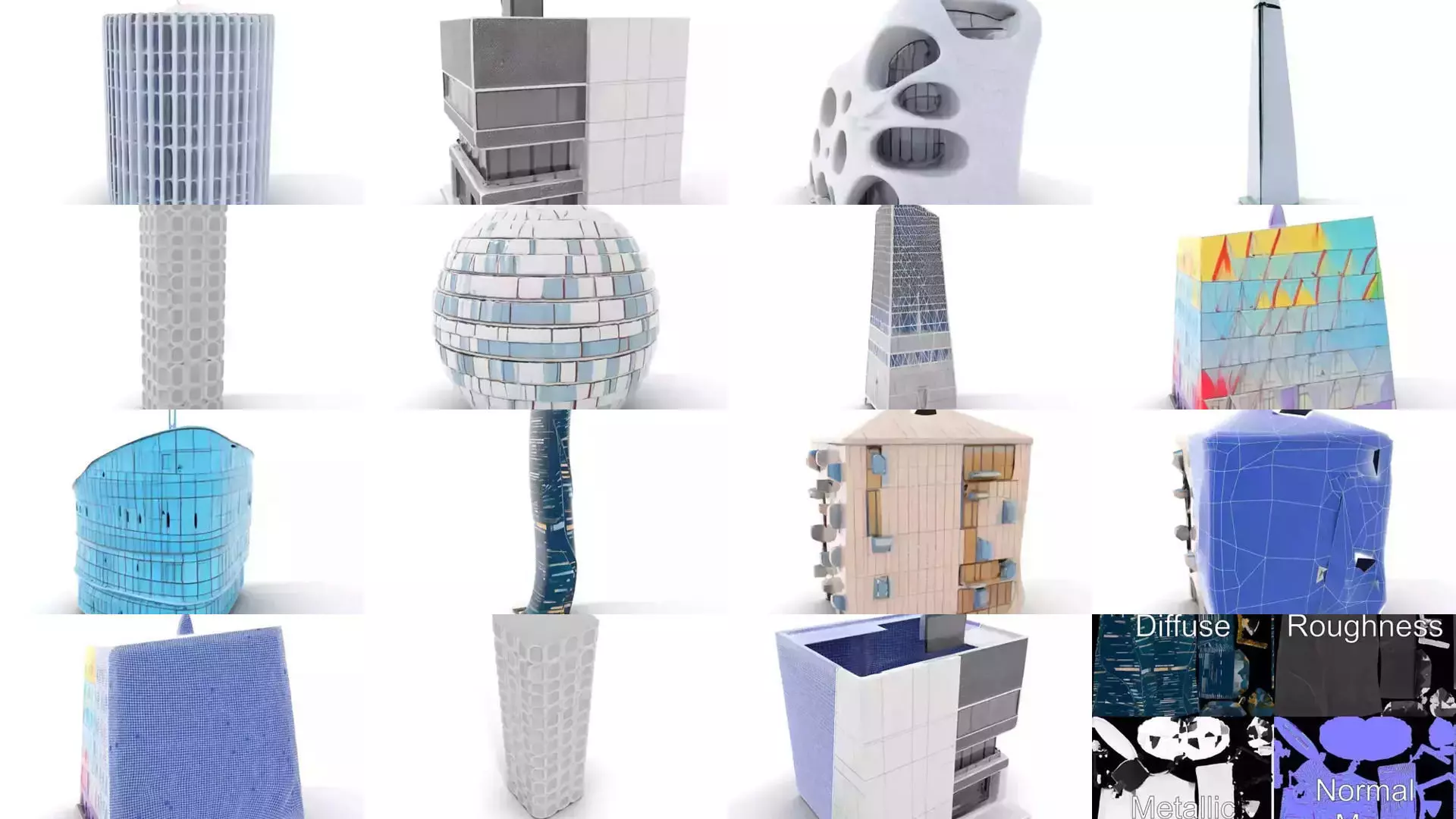 Futuristic Skyscraper Collection _30