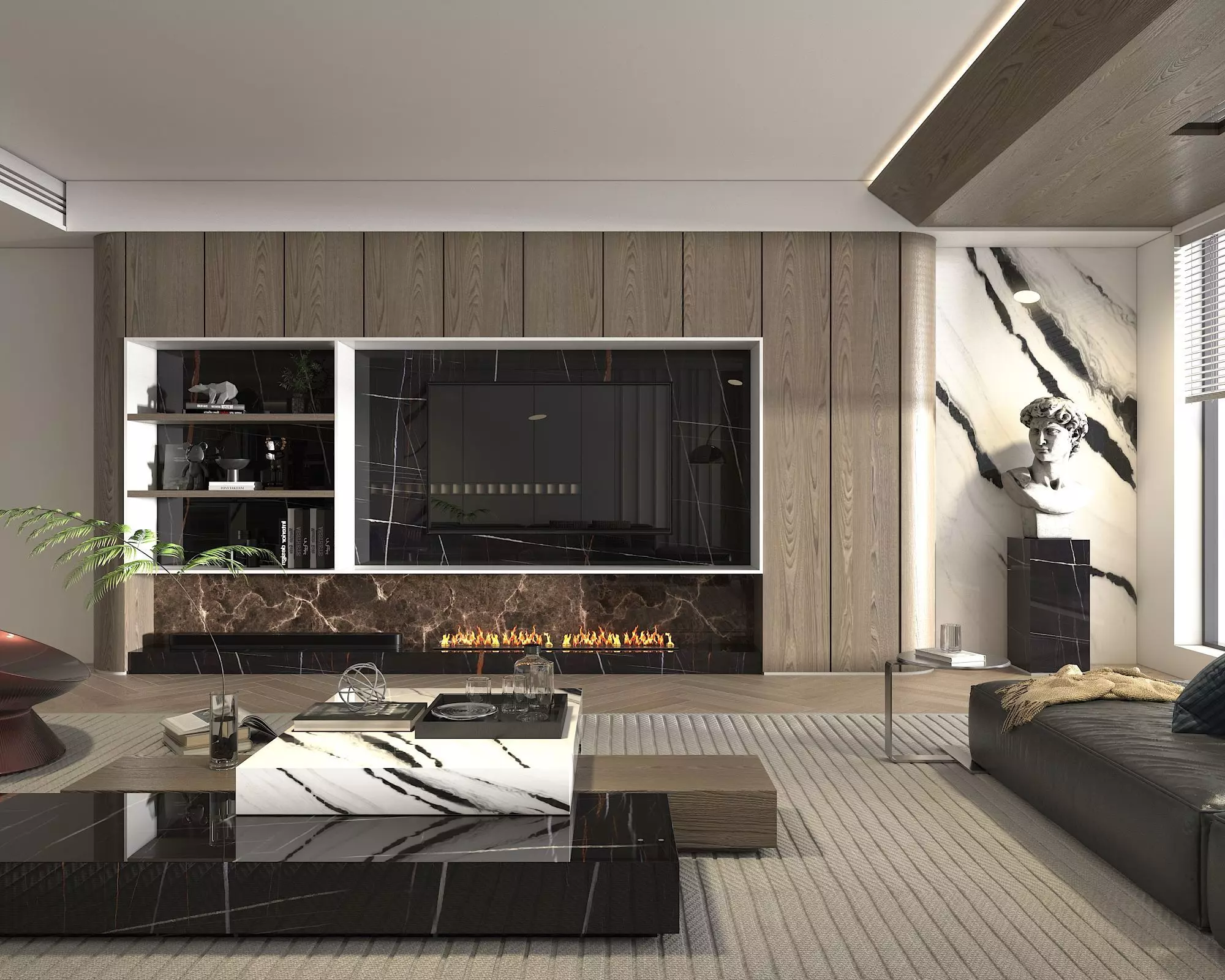 Living Room Scene 6 3D model_1