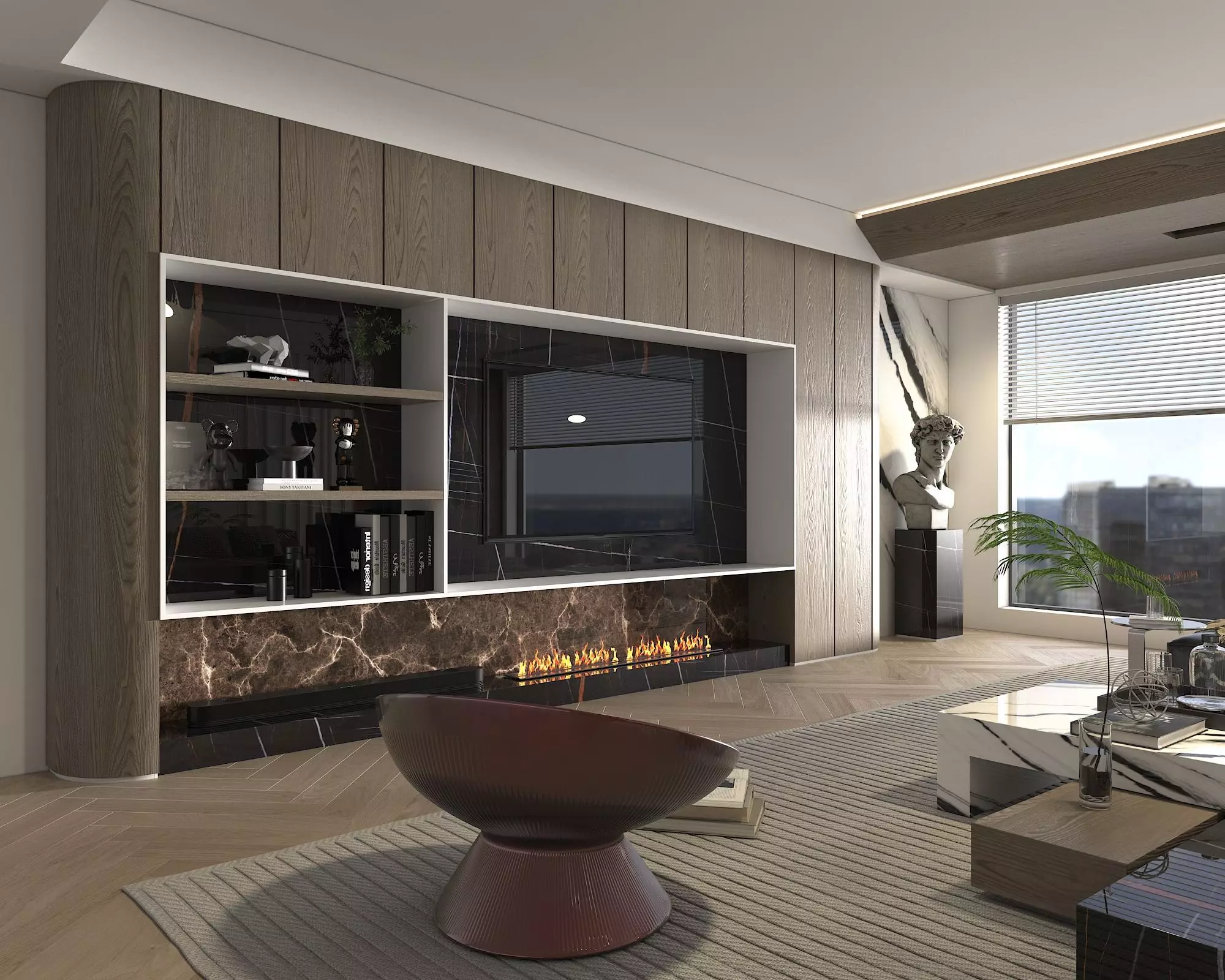 Living Room Scene 6 3D model_6